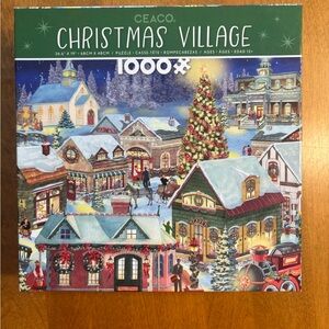 Ceaco Christmas Village Puzzle - 1000 Pieces - Multicolor